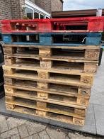 9 europalletten, Ophalen