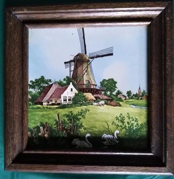 Ingekaderde siertegels voor wanddecoratie beschikbaar voor biedingen