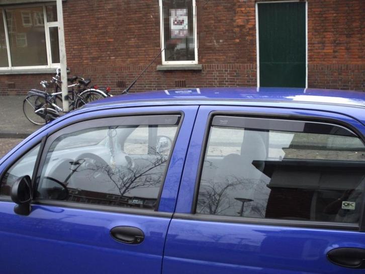 Zijwindschermen Daewoo raamspoilers donker getint oa Matiz, Auto-onderdelen, Ruiten en Toebehoren, Alfa Romeo, Amerikaanse onderdelen