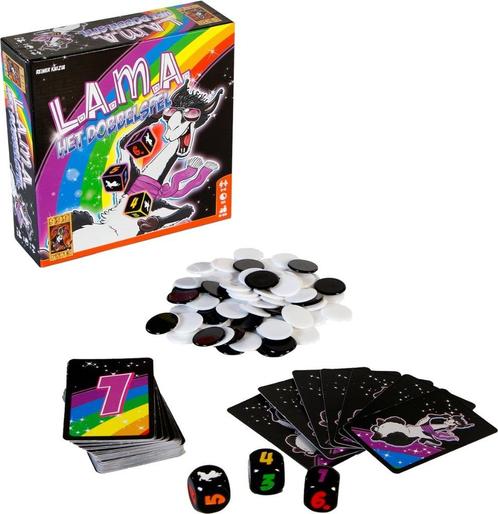 Spel LAMA het dobbelspel, Hobby en Vrije tijd, Gezelschapsspellen | Bordspellen, Zo goed als nieuw, Ophalen