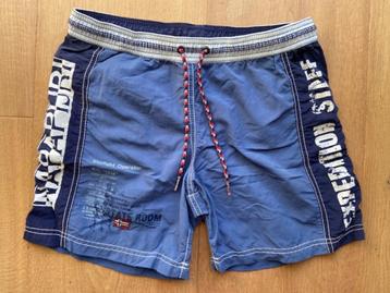 Maillot bleu Napapijri Taille S beschikbaar voor biedingen