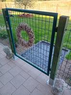 Tuin omheining met poort, Jardin & Terrasse, Clôtures de jardin, Comme neuf, Enlèvement, Autres matériaux, Porte du jardin