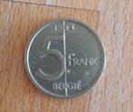 Piece de 5 francs belgie 1994, Enlèvement