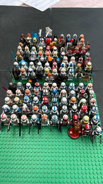Diverse Mini Figuren Star Wars, Marvel, Knights,… beschikbaar voor biedingen