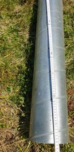Diamètre du tube métallique 16 cm, longueur +/- 277 cm, Comme neuf, Enlèvement