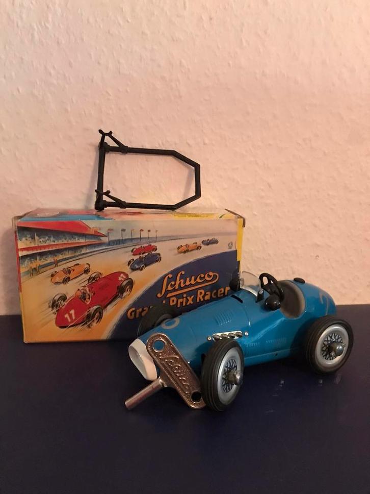 Schuco 1070 Maserati Grand Prix Racer oldtimer, Antiek en Kunst, Antiek | Speelgoed, Verzenden