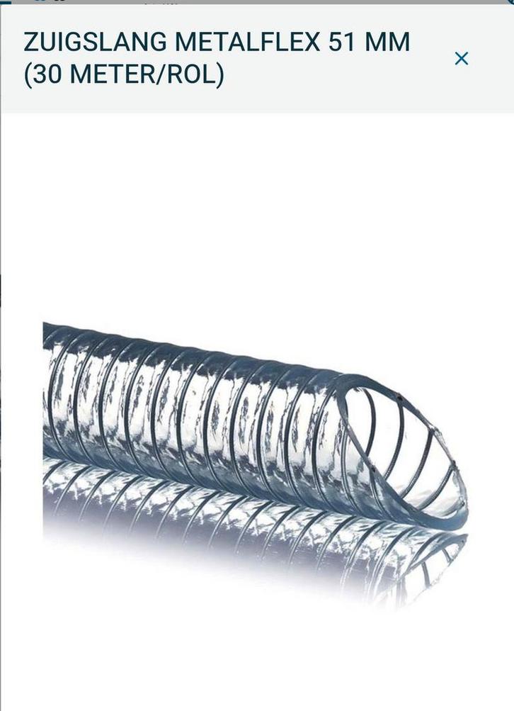 Metalflex slang, Doe-het-zelf en Bouw, Compressors, Nieuw, Ophalen