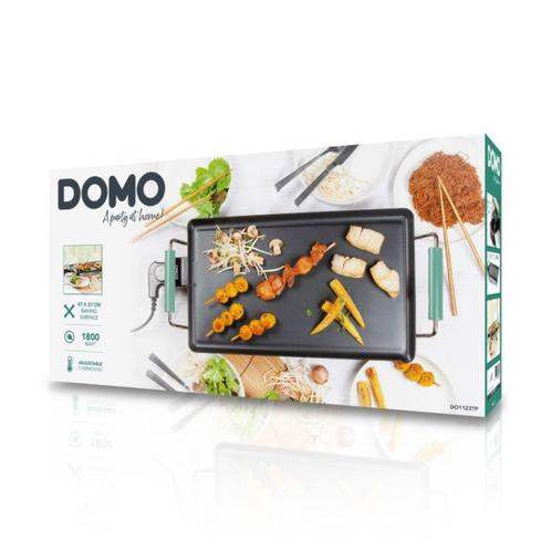 DOMO PLANCHA - Teppanyaki - DO1123TP, Elektronische apparatuur, Grillplaten, Nieuw, Tafelgrill, Ophalen of Verzenden