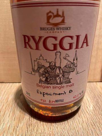 Ryggia Experiment B - Bruges Whisky Company - 75€