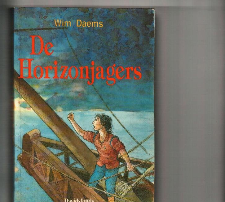 De horizonjagers wim daems 271 blz 1492, Boeken, Fantasy, Zo goed als nieuw, Ophalen of Verzenden