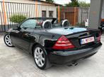 MERCEDES SLK 200 KOMPRESSOR SPORT ÉDITION PACK AMG 2002, Auto's, Mercedes-Benz, Open dak, Zwart, Cabriolet, Zwart