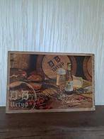 Reclame bord in café, Verzamelen, Ophalen, Gebruikt