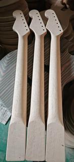 Stratocaster en Telecaster Birdseye Maple necks ook RW toets, Verzenden