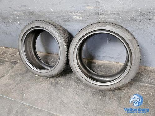 6.5mm! Winterbanden 215/45R17 Continental WinterContact TS85, Auto-onderdelen, Banden en Velgen, Band(en), Winterbanden, 17 inch