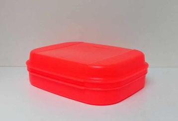 Tupperware™ « Scharnieredoos » rood fluo beschikbaar voor biedingen