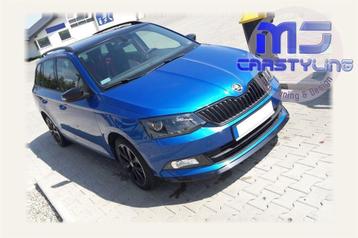 Skoda Fabia 3 - Voorbumper spoiler beschikbaar voor biedingen