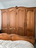 complete eiken slaapkamer, Huis en Inrichting, Slaapkamer | Complete slaapkamers, Ophalen, Gebruikt, Tweepersoons