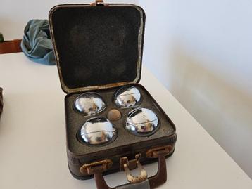 jeu de boules petanque vintage, Antiek en Kunst, Ophalen of Verzenden