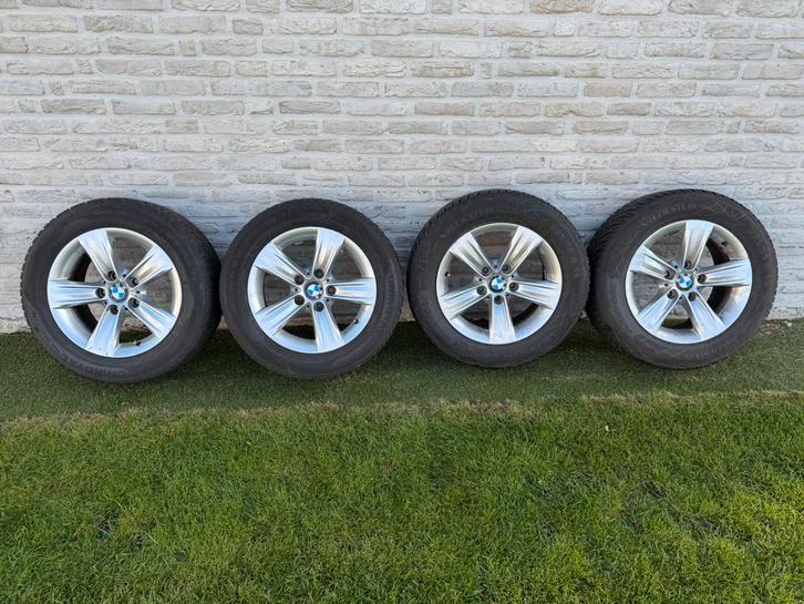 Originele BMW velgen 16” + winterbanden, Auto-onderdelen, Banden en Velgen, Banden en Velgen, Winterbanden, 16 inch, 225 mm, Personenwagen