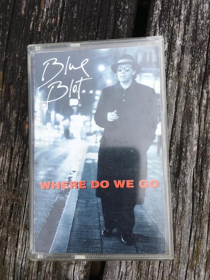 Vintage 1992 cassette Blue Blot “Where do we go”, Cd's en Dvd's, Cassettebandjes, Zo goed als nieuw, Origineel, Jazz en Blues
