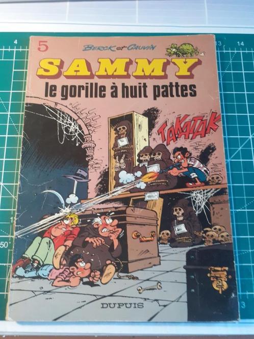 BD Sammy #5 De achtpotige gorilla 1e editie 1975, Boeken, Stripverhalen, Gelezen, Eén stripboek, Ophalen of Verzenden