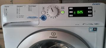 Indesit wasmachine, A+++ 8kg beschikbaar voor biedingen