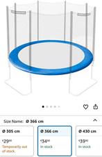 Trampoline omrander blauw nieuw!, Ophalen, Nieuw