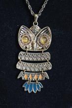 Ketting uil in verschillende stukjes, Gebruikt, Ophalen of Verzenden, Goud, Overige materialen