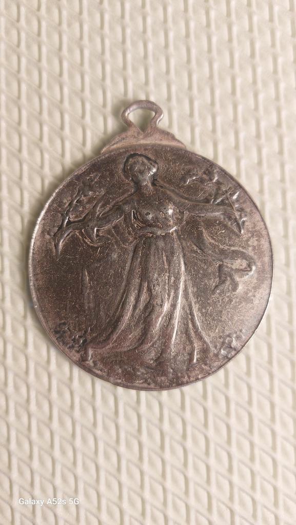 S'LANDS ONAFHANKELIJKHEID., Antiek en Kunst, Antiek | Zilver en Goud, Zilver, Ophalen of Verzenden