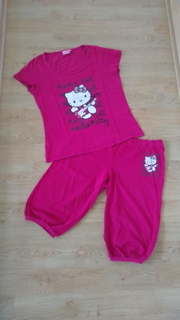 Hello Kitty zomerpyjama, maatje M, Kleding | Dames, Pyjama's, Gedragen, Maat 38/40 (M), Ophalen of Verzenden