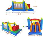Ballsea Opblaasbare Springkasteel SNELLE GRATIS LEVERING, -, Verzenden, -, Overige typen