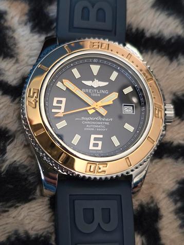 Breitling Superocean 44mm staal/rosegoud. beschikbaar voor biedingen
