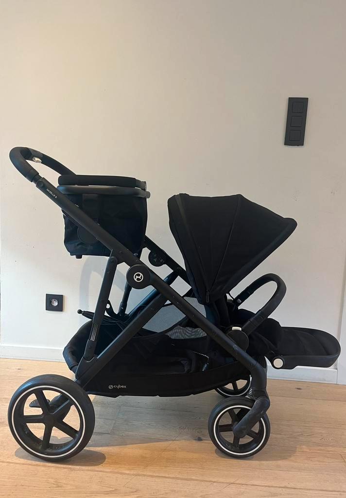 Cybex Gazelle S - DUOwagen, Kinderen en Baby's, Buggy's, Gebruikt, Overige merken, Duomodel, Regenhoes, Verstelbare rugleuning