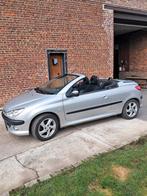 Te koop peugeot 206 cabrio !, Auto's, Voorwielaandrijving, 4 zetels, Stof, Zwart