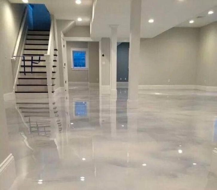 Epoxyvloer in hars, Huis en Inrichting, Stoffering | Vloerbedekking, Nieuw, Ophalen of Verzenden