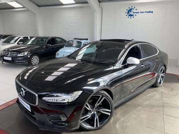 Volvo S90 R-Design 320ch T6 AWD Geartronic GPS CUIR T.O GAR, Cuir, 5 portes, 235 kW, S90