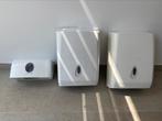 Diverse dispensers voor zeep, papieren doekjes, wc borstels, Ophalen, Gebruikt