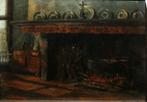 Vic Daelmans (1872-1845): Interieur (46 x 39 cm), Enlèvement ou Envoi