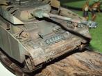 Diorama Panzer IV - Echelle 1/35, Diorama, 1:35 tot 1:50, Gebruikt, Ophalen