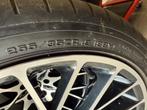 Jantes Audi A5 montées avec pneus Dunlop 255/35 ZR 19, Gebruikt, 255 mm, Velg(en), Personenwagen