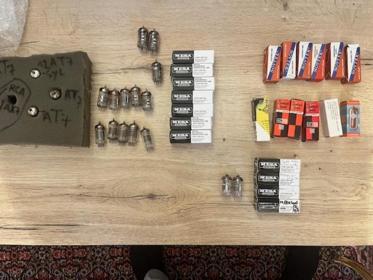 TUBES / VALVES / LAMPEN NOS, Muziek en Instrumenten, Instrumenten | Onderdelen, Zo goed als nieuw, Elektrische gitaar, Ophalen