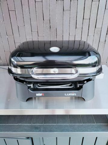 Lumin-elektrische barbecue, Tuin en Terras, Ophalen, Zo goed als nieuw, WEBER