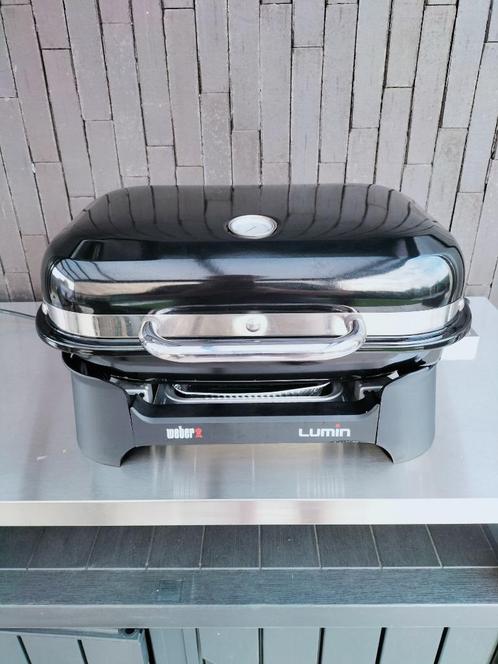 Lumin-elektrische barbecue, Tuin en Terras, Elektrische barbecues, Zo goed als nieuw, Ophalen