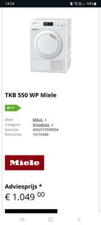 Miele droogkast, Elektronische apparatuur, Ophalen