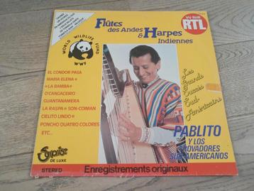 LP : WWF - Flûtes des Andes & harpes Indischenes, Enlèvement ou Envoi, Comme neuf