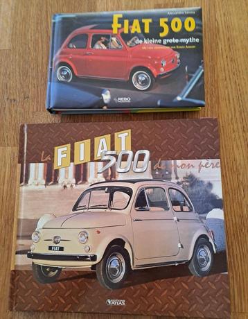 2 boeken Fiat 500 beschikbaar voor biedingen