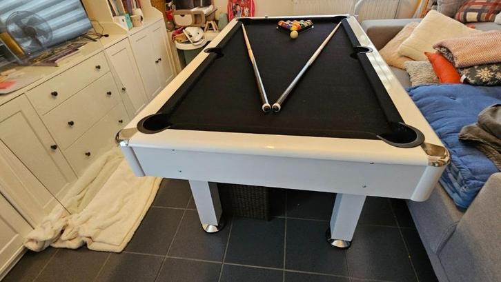 table de billard - table de jeu, Sport en Fitness, Biljarten en Poolen, Gebruikt, Biljarttafel, Ophalen