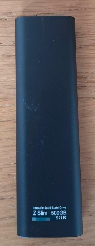 Netac Z Slim USB 3.2 gen2 draagbare SSD. NVMe M.2, Computers en Software, Harde schijven, Zo goed als nieuw, Extern, SSD, USB