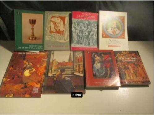 8 Mooie Retro Kunstboeken - allerlei, Boeken, Kunst en Cultuur | Beeldend, Gelezen, Ophalen of Verzenden