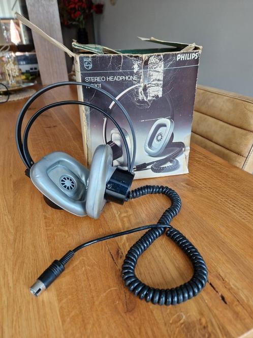 Koptelefoon / hoofdtelefoon Philips N6301 vintage, Audio, Tv en Foto, Hoofdtelefoons, Gebruikt, Philips, Ophalen of Verzenden